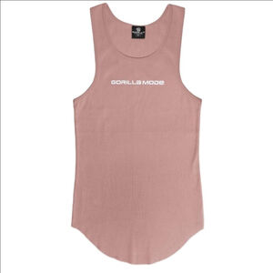 Mind - Gorilla Mode (Unisex) Tank Top - Salmon - Size L NEW